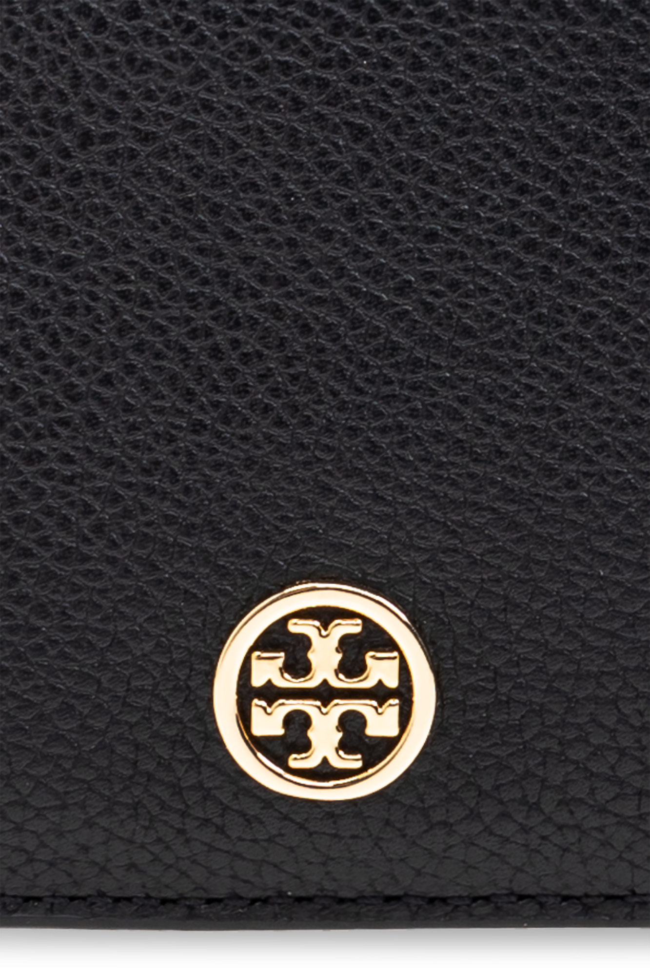 ☆☆Tory Burch☆☆ 24SS Logo Robinson Card Wallet Black 8407 Tory Burch Robinson Leather Card Case | Nordstrom